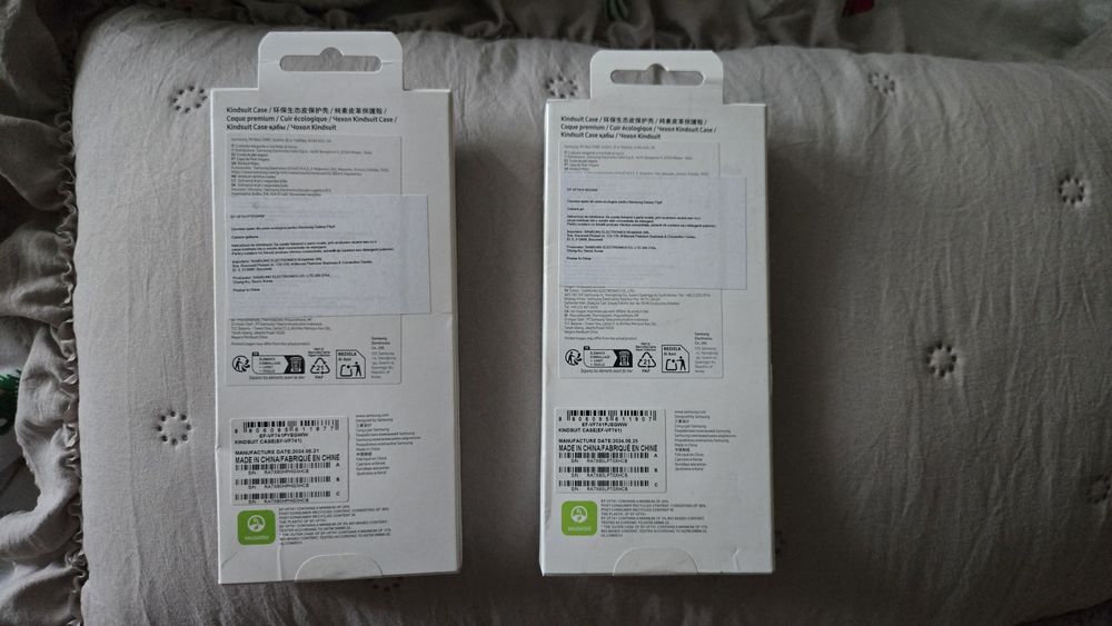 Оригинални нови кожени калъфи за Samsung Galaxy Z Flip6 Kindsuit Case