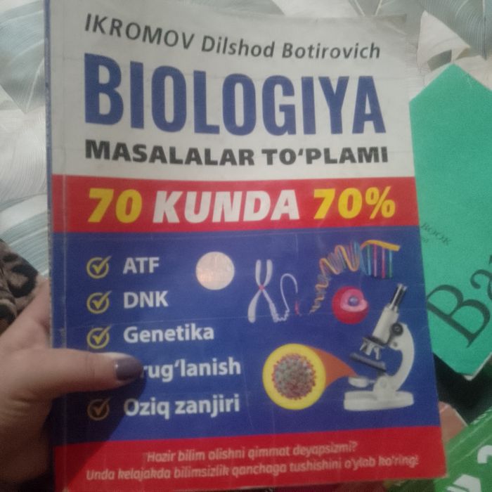 Masala kitob biologiya
