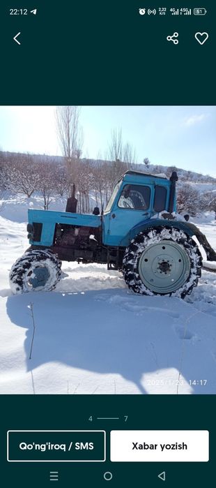 Mtz 80.2 sotiladi