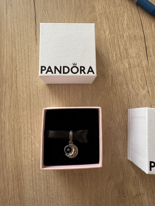 Пандора серьги, шарм