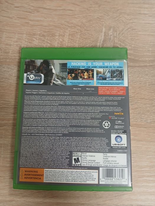 Watch Dogs xbox one
