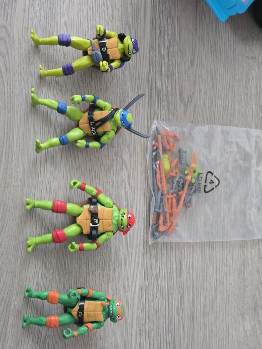 Masinita Pizzafire VAN cu 4 testoase ninja