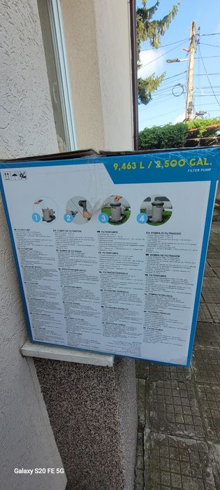 Помпа за басейн BESTWAY - 9.463 L/ 2.500 AL