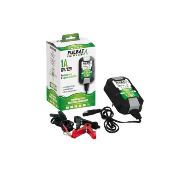 Incarcator baterii motociclete - atv inteligent fulbat 1000 6/12v 1A