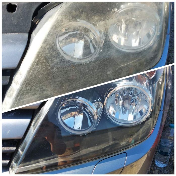 Полиране на фарове с химия 50 лв. Фолио 200 лв.