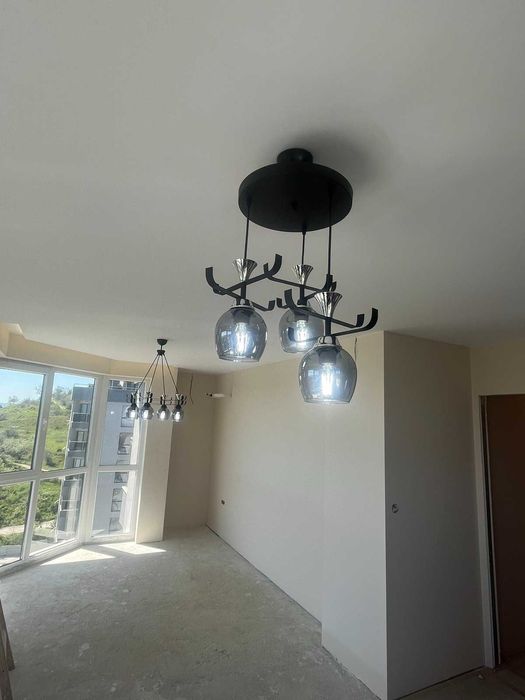 Полилей обърнати чаши, 3ка и 4ка, огледални, осветителни тела,ПРОМОЦИЯ