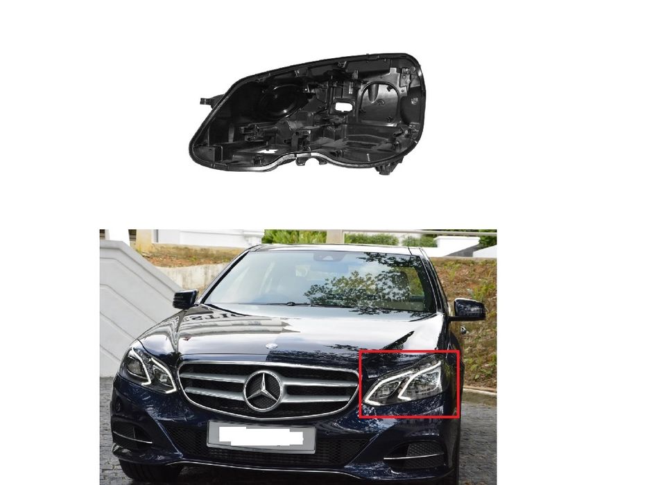 Корпус за фар на Mercedes E-Class W212 Facelift