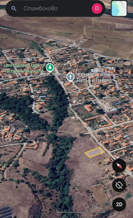 Продава се Парцел в с. Стамболово, Област Хасково - 775 кв.м за 13 €/кв.м - Снимка #15