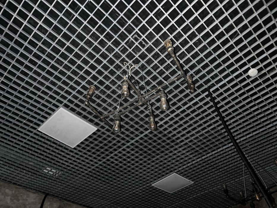 Декоративные люстры в стиле лофт