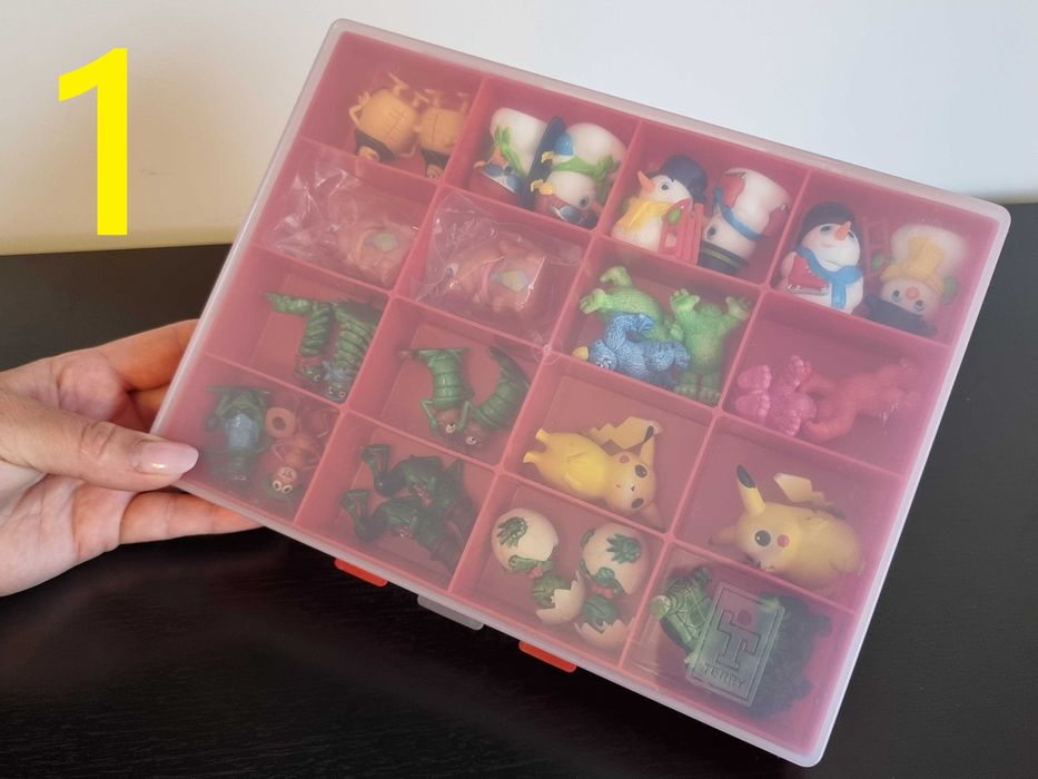 Lot 94 figurine Kinder, colectii incepand cu anii 80