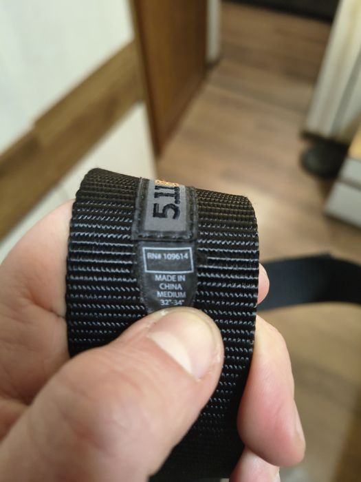 5.11 tactical. Тактически черен колан закупен от Камуфлаж.