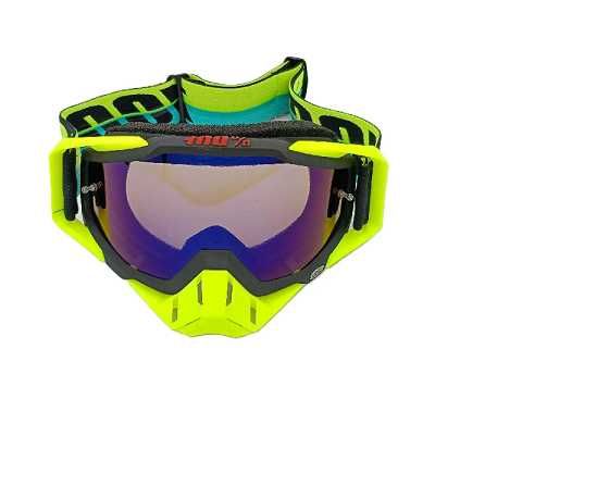 Детско юношеска кросова каска FOX с очила -7199