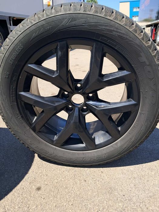 Джанит с гуми за vw Amarok 5x120