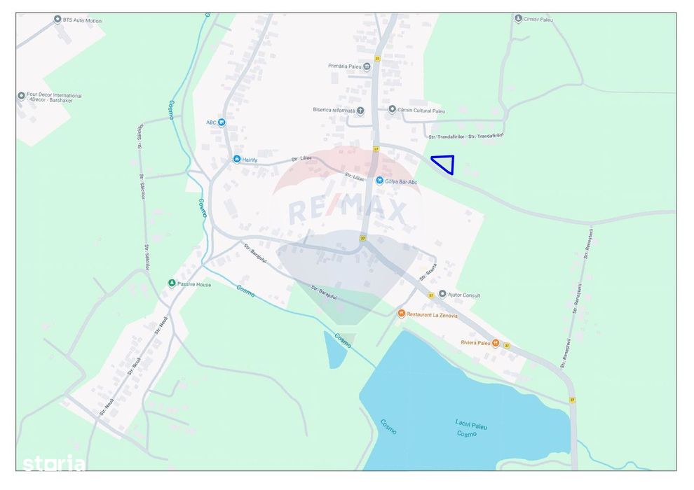Teren intravilan de vânzare, 1106 mp –Paleu, județul Bihor