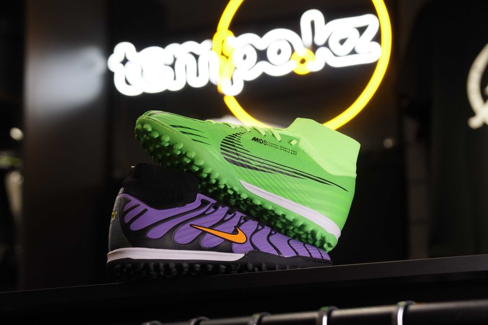 Бутсы сороконожки для футбола Nike Mercurial Air Zoom 29-38 размер