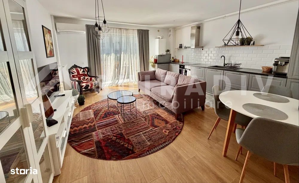 Apartament modern, terasa, parcare subterana, bloc nou - Calea Turzii