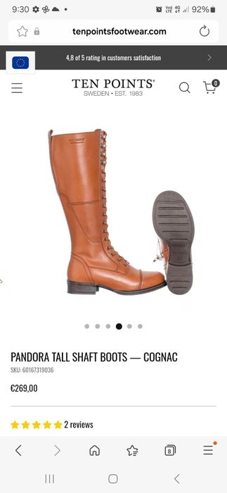 Cizme Lungi din piele