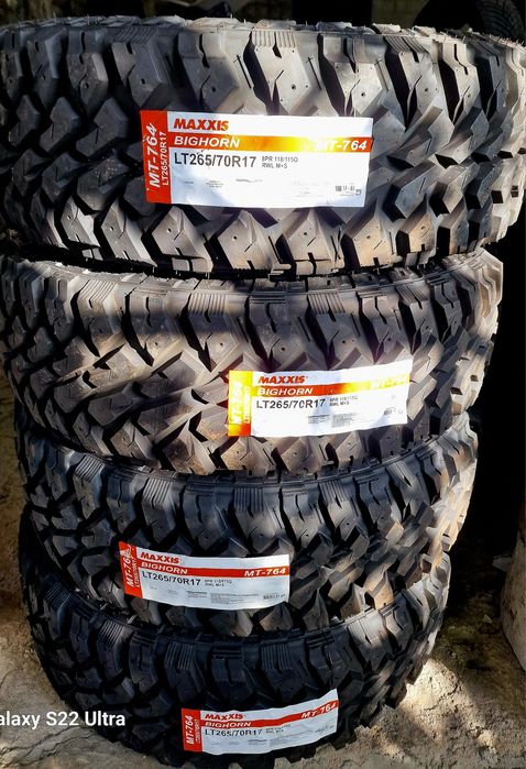 265 70 17 BIGHORN 764 //MAXXIS DOT 26 LT M/T772