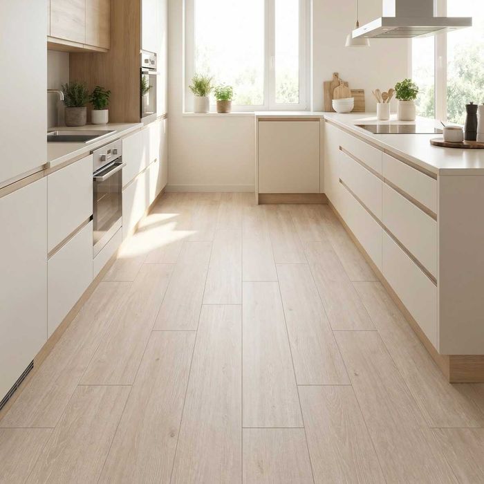 Gresie Tip Parchet Bavaria White F PR 198X1200X8 R Mat 1L