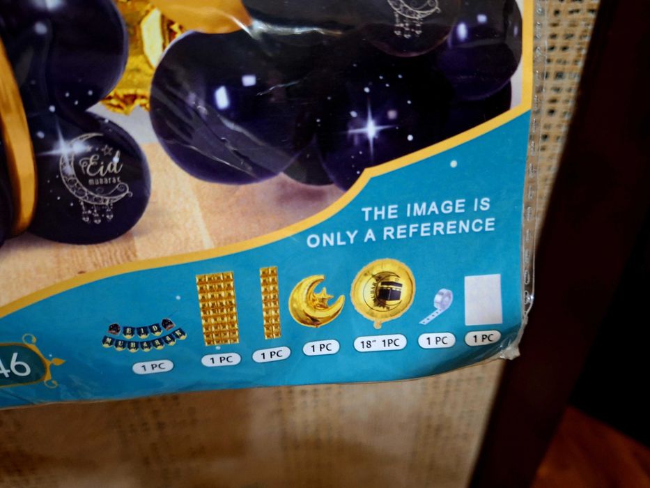 Супер скидка!!! Ramazon Hayit bayrami bezaklari katta komplekt toplam