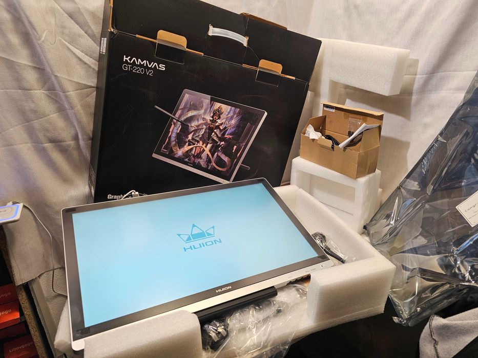 Tableta grafica Huion Kamvas gt-220v2