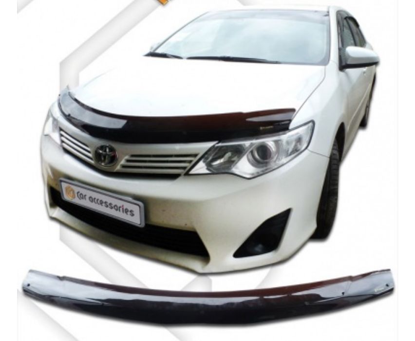 Дефлектор капота (мухобойка) Toyota Camry 50 с 2011 по 2014