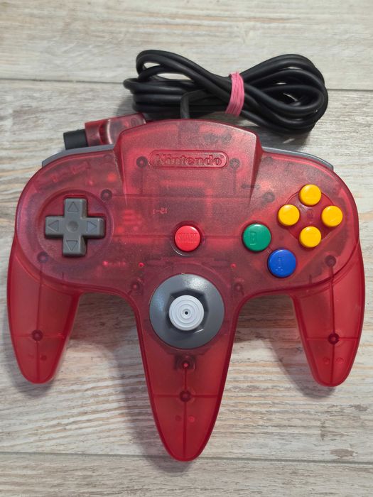 Nintendo N64 Funtastic Series Clear Red editie limitata versiune de Japonia