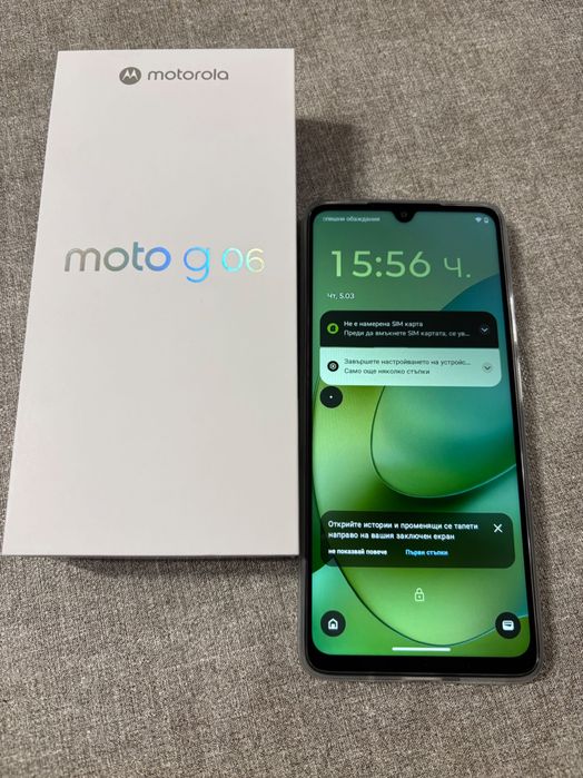 Motorola Moto G06 – Чисто нов, 2 години гаранция