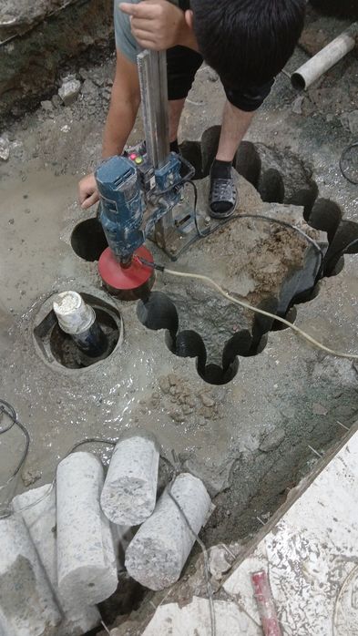 Алмазное бурение и резка бетона