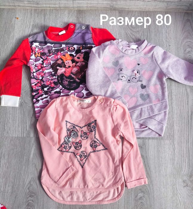 Лотове Детски дрехи за момиче  различни размери
