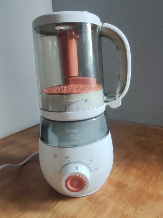 Philips Avent 2 în 1 – aparat gătit la abur + blender