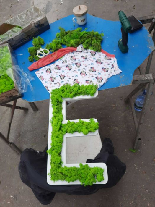 Litere volumetrice lemn MDF