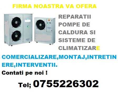 Reparatii frigidere/congelatoare,tanc lapte,lazi,vitrine,camere frig.