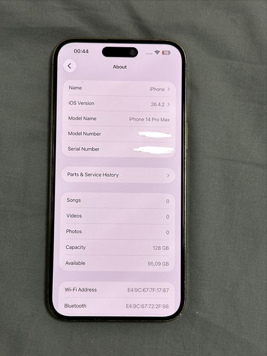 Iphone 14 Pro Max 128gb 79%  Schimb pixel