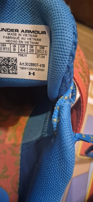 Маратонки Under Armour Curry Fox 1 -НОВИ-UK9