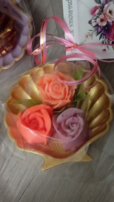 .Тойбастар.Ракушка , роза ,набор