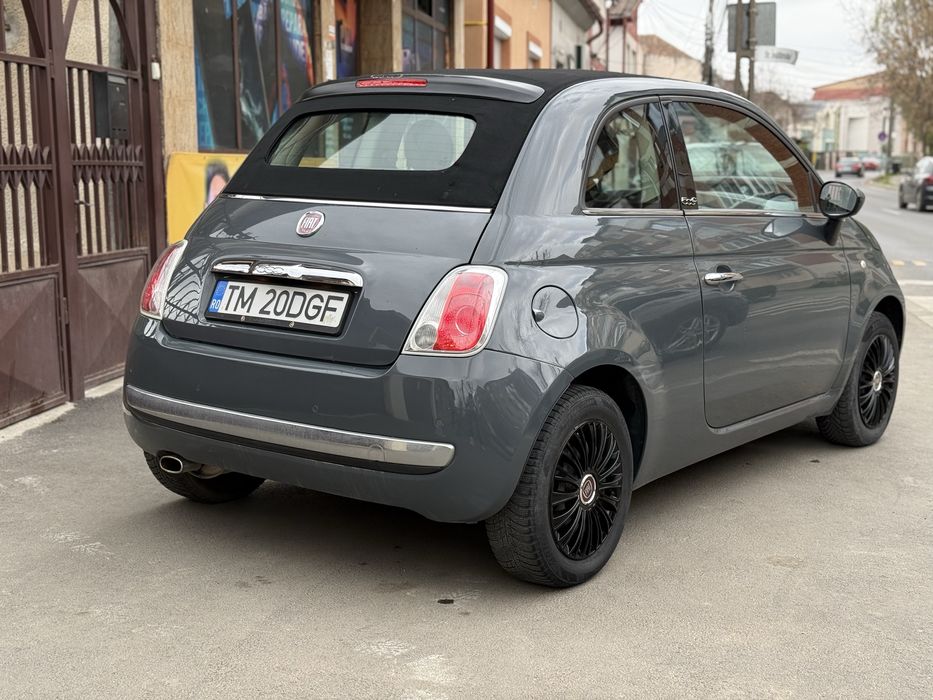 Fiat 500 Cabrio 1.4 Benzina 2010 - KM reali