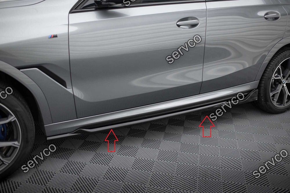Pachet Splitter Prelungiri kit Bmw X6 G06 M-Pachet 2023- Maxton Design