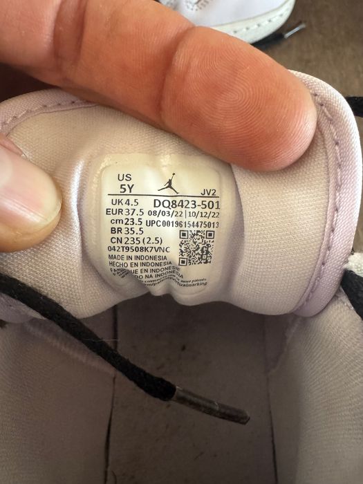 Продавам кецове Air Jordan номер 37.5 - НАМАЛЕНИ НА 110ЛВ.