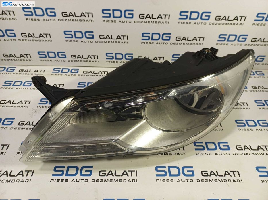 Far Stanga FARA Xenon Volkswagen Tiguan 2008 - 2011 Cod 5N2941031K [L1370]