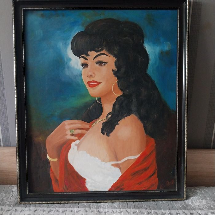 Картина ,,Розоберачка" размери 35/45 снимка 2-ра