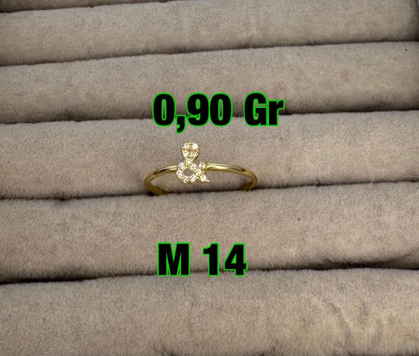 Inele superbe aur 14 k