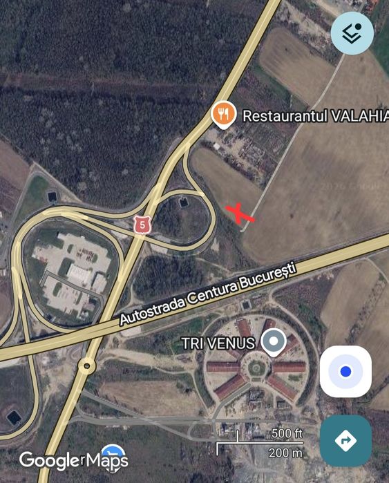 Teren investiție Jilava 2.775 mp | 74 m deschidere stradală | nod centura A0 sos. Giurgiului