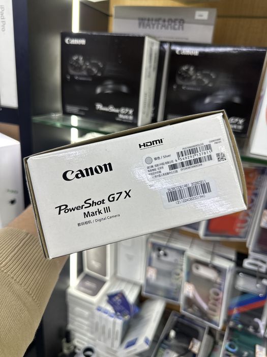 Canon G7 X Mark III новый