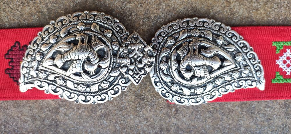 Пафти ажурни посребрени