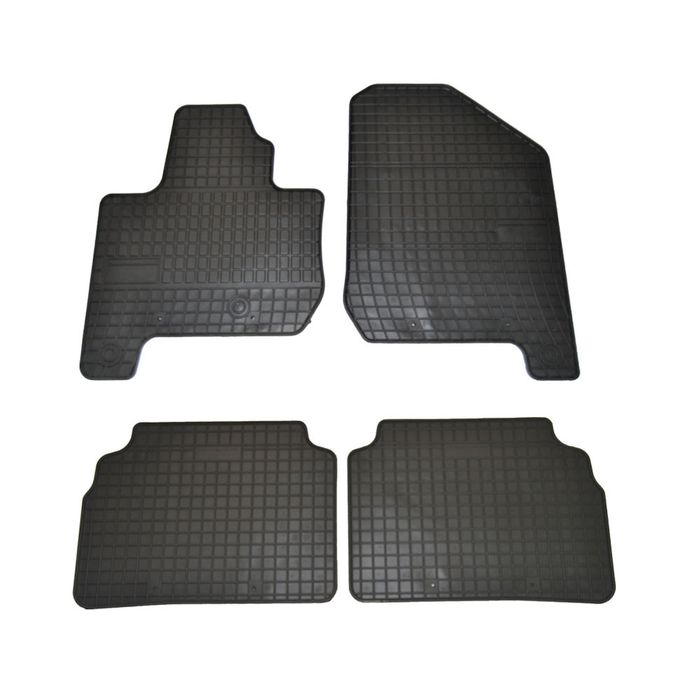 Set covorase auto din cauciuc Kia Soul Ev 2014-2019 culoare Negru, presuri BestAutoVest, 4 buc