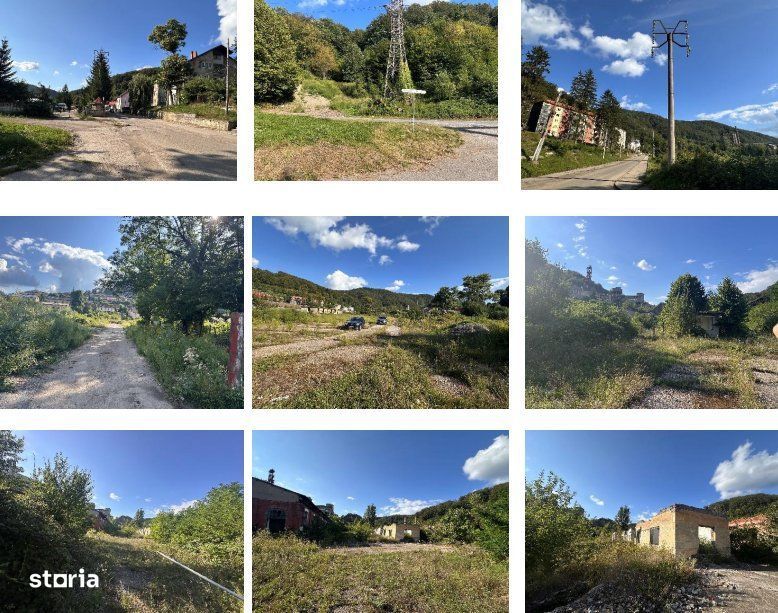 Teren 10800 mp + Ansamblu Industrial ~ Anina