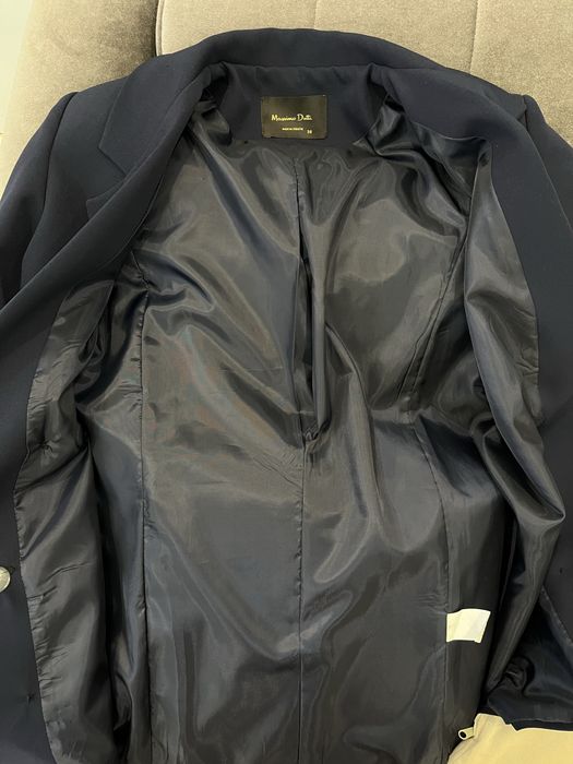 Синий Пиджак massimo dutti