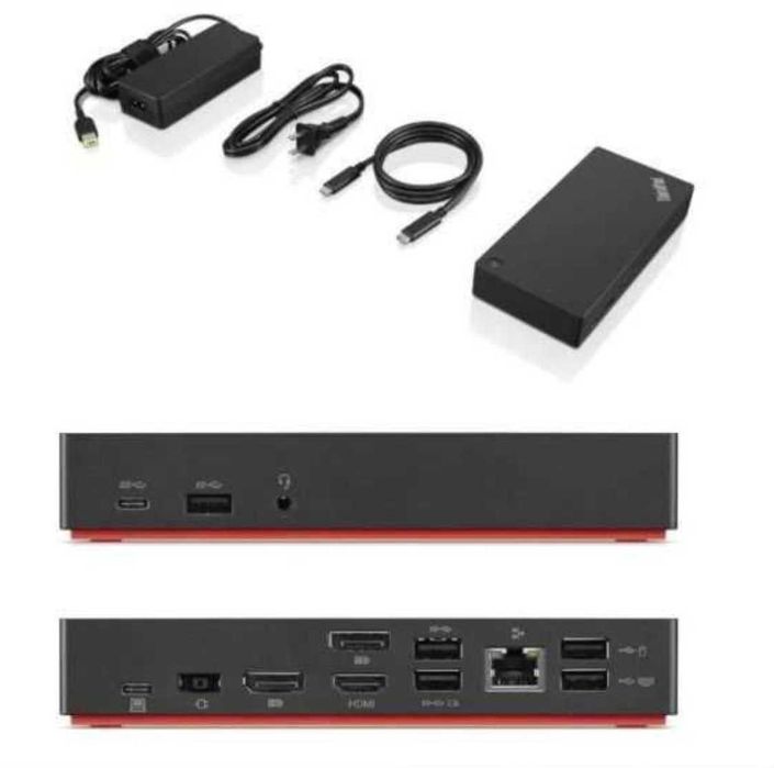 Док-станция Lenovo ThinkPad Universal USB-C Dock (40AY0090EU)