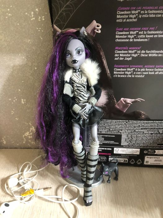 Продам куклу Monster High clawdeen wolf reel drama
